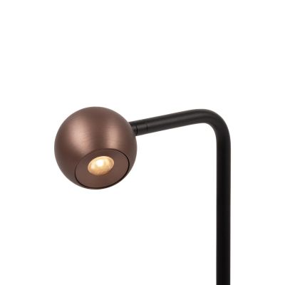 Lucide MONTANA - Table lamp - LED Dim. - 1x5W 2700K - Coffee - Premium